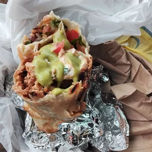 CHICKEN BURRITO