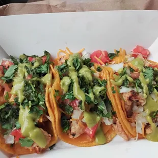 Chicken tacos