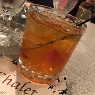 Good drinks. A little on the pricey side ($7) but good.