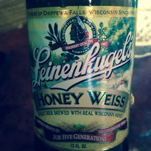 Wash it all down with a cold Honey Weiss