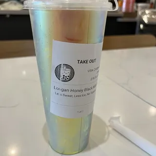 Organic Honey Black Milk Tea