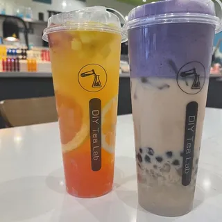 Sea Salt Ube Milk Tea