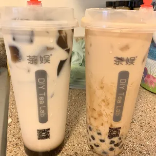 Classic Milk Tea Ice Blend with Brown Sugar