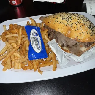 Meat Doner In Pita Bread