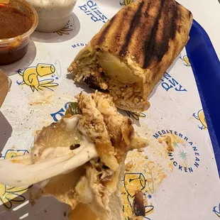 Hot Bird with added Roasted Potato