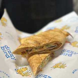 The hippie bird (vegetarian)