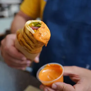 Hippy Wrap (Vegetarian)