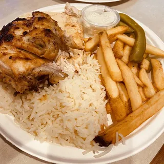 1/4 Chicken (Breast) Plate
