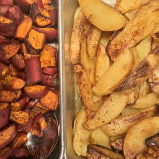 Lemon Garlic Roasted Potatoes