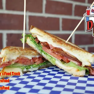 Muenster Cheese, Crispy Bacon, Fresh Lettuce and Tomato