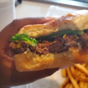 Dizzy burger.  10/10