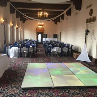 DJ Led Lit Dancefloor