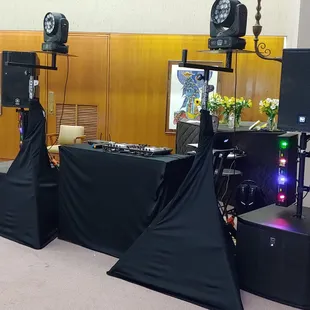 All Black Covered Setup