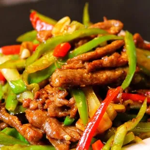 Long Pepper Beef Slices 野山椒牛肉丝