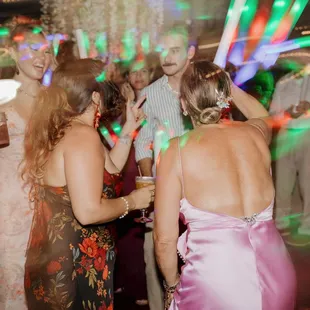 When the DJ is the life of the party.