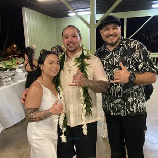 Happy couple, Christine &amp; Bronson