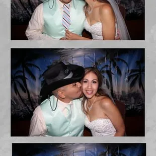Rosita and Manuel's Wedding with photo booth.