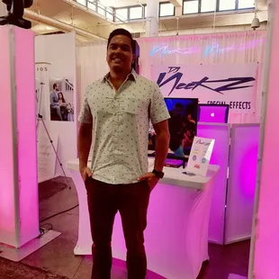 Best booth at the Hawaii Bridal expo