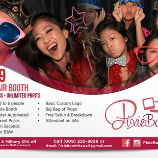 Photo Booth by PixieBooth Hawaii