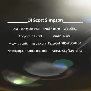 DJ Scott Simpson