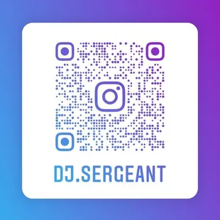 Click on the code to connect you directly to our Instagram