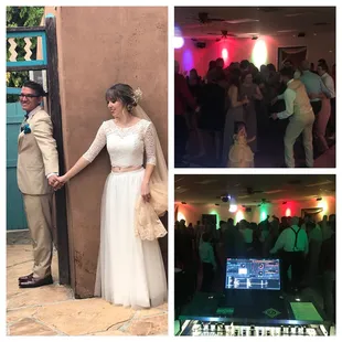 Wedding bliss at Casa De Suenos with this fun couple!