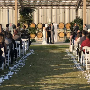We do sound and music for ceremonies