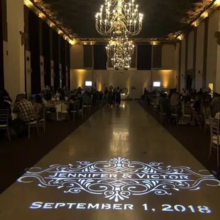 We provide custom monogram projection services. For more details contact us.