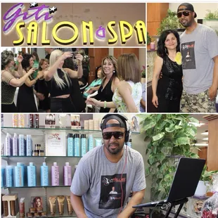 DJ retail store - customer appreciation