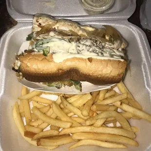 Philly Cheesesteak Combo