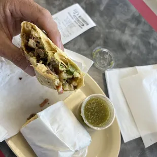 Chicken California Burrito