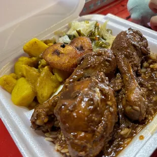 Stew chicken