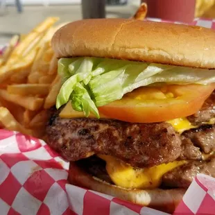 Triple Cheeseburger