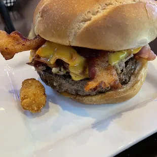Three little piggy burger