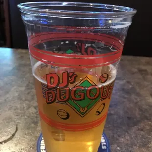 Ice cold Bud heavy on tap!