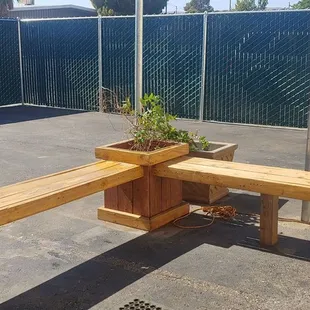 Djs has recently expanded their patio area and had the entire patio steam power cleaned and sanitized