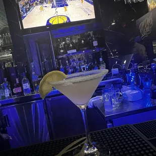 The casamigos lemon drop was delicious but the service was so backed up I walked up to bar and got it myself and paid for it there.