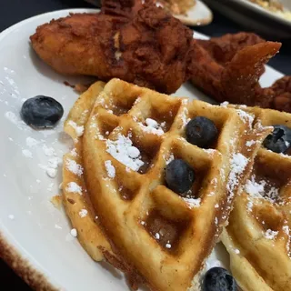 Chicken & Waffles Brunch