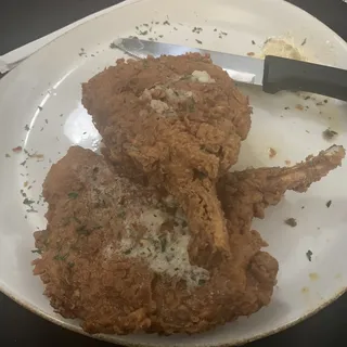 Stuffed Fried Pork Chops