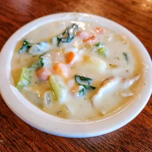 a bowl of soup