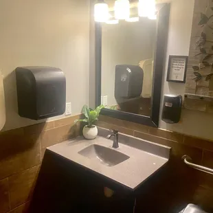 Very clean restrooms