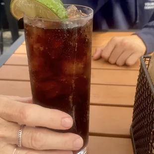 Captain/Diet coke