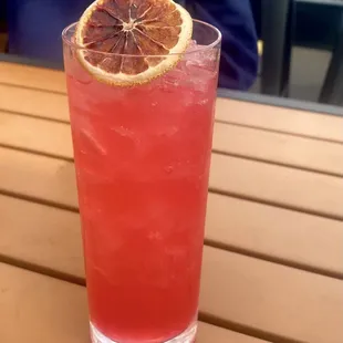 Blood orange Mocktail