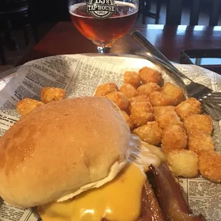 Beer Cheese Pub Burger