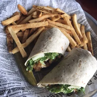 Chili Lime Chicken Wrap