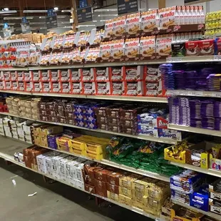 All the Kinder, Ritter Sports, Milka, Nutella chocolates you want and more!