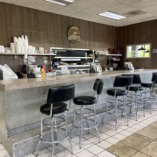 Bar area.