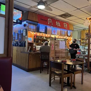 Bar area