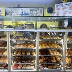 Donuts and Pastries Case