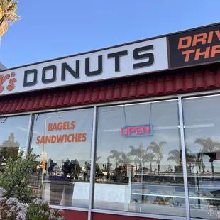 Front of the store.